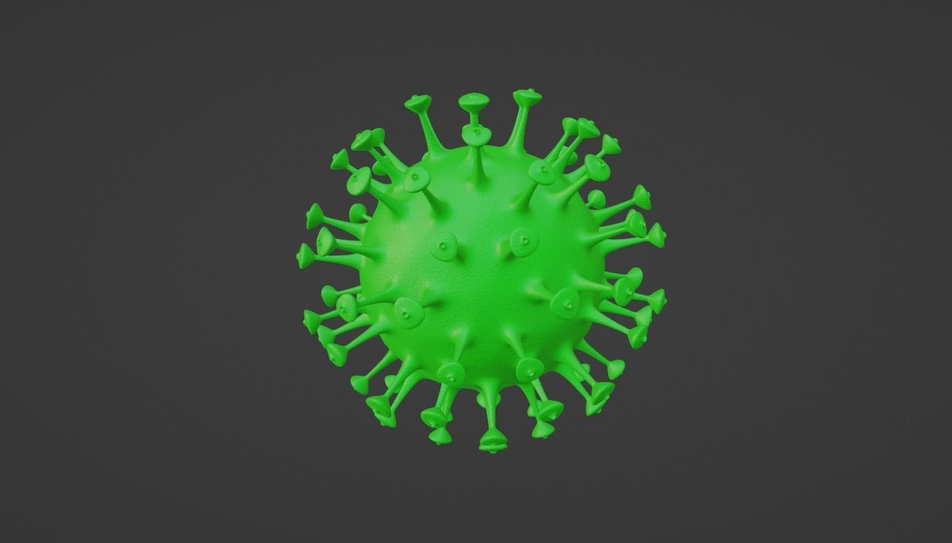 coronavirus 3D model_4