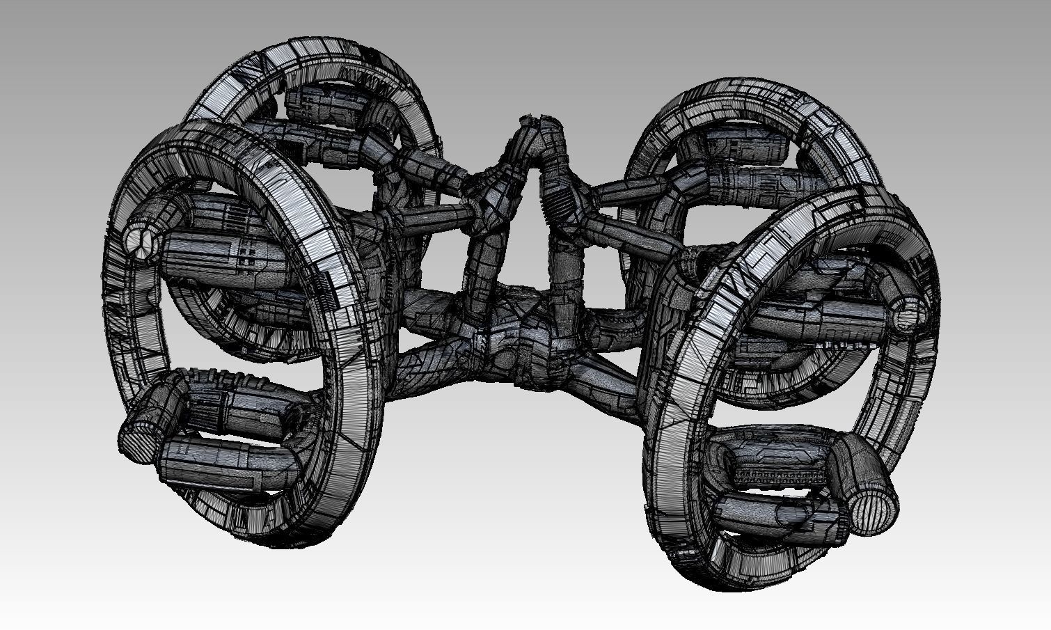 space equipment node 00124 3D model_2