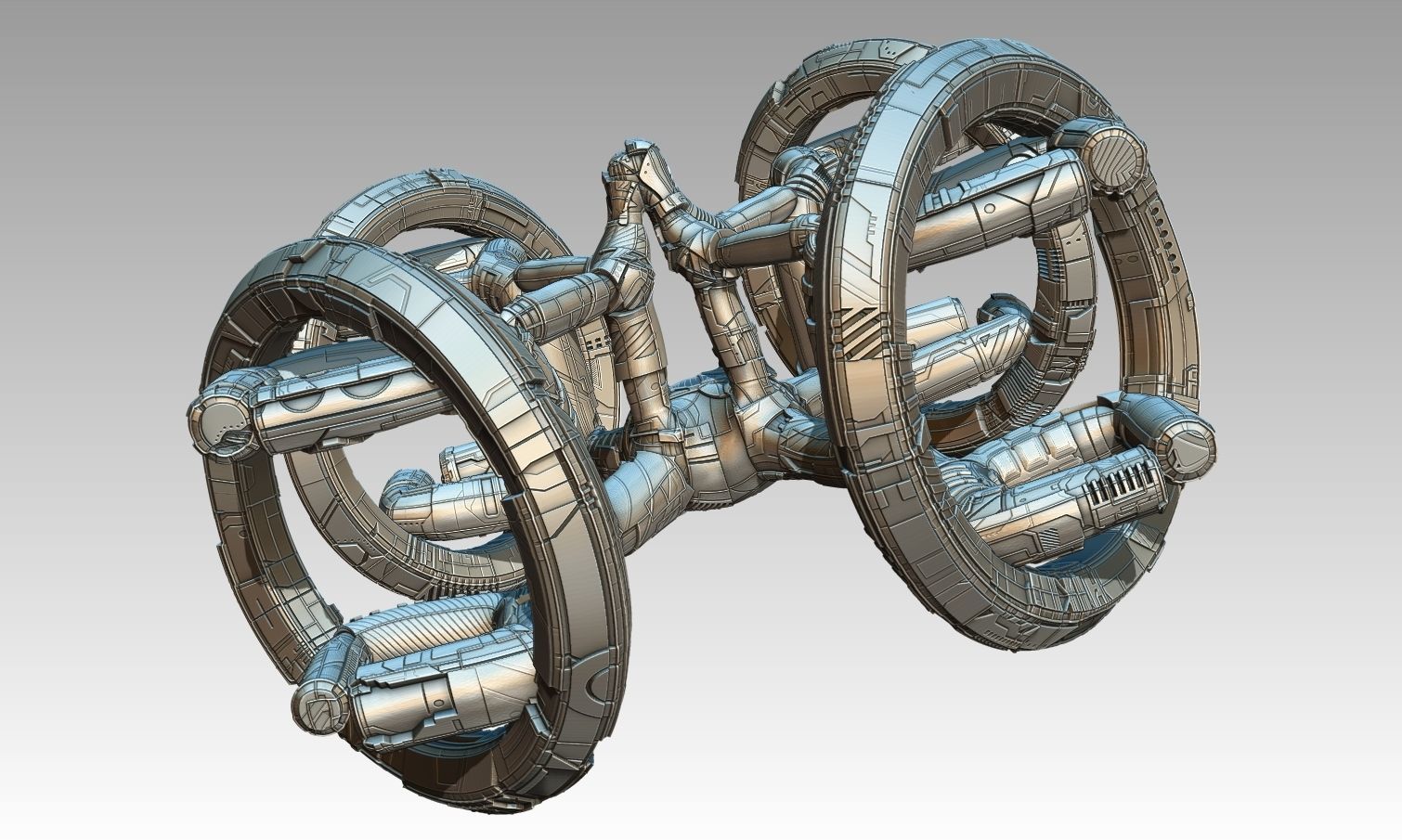 space equipment node 00124 3D model_24