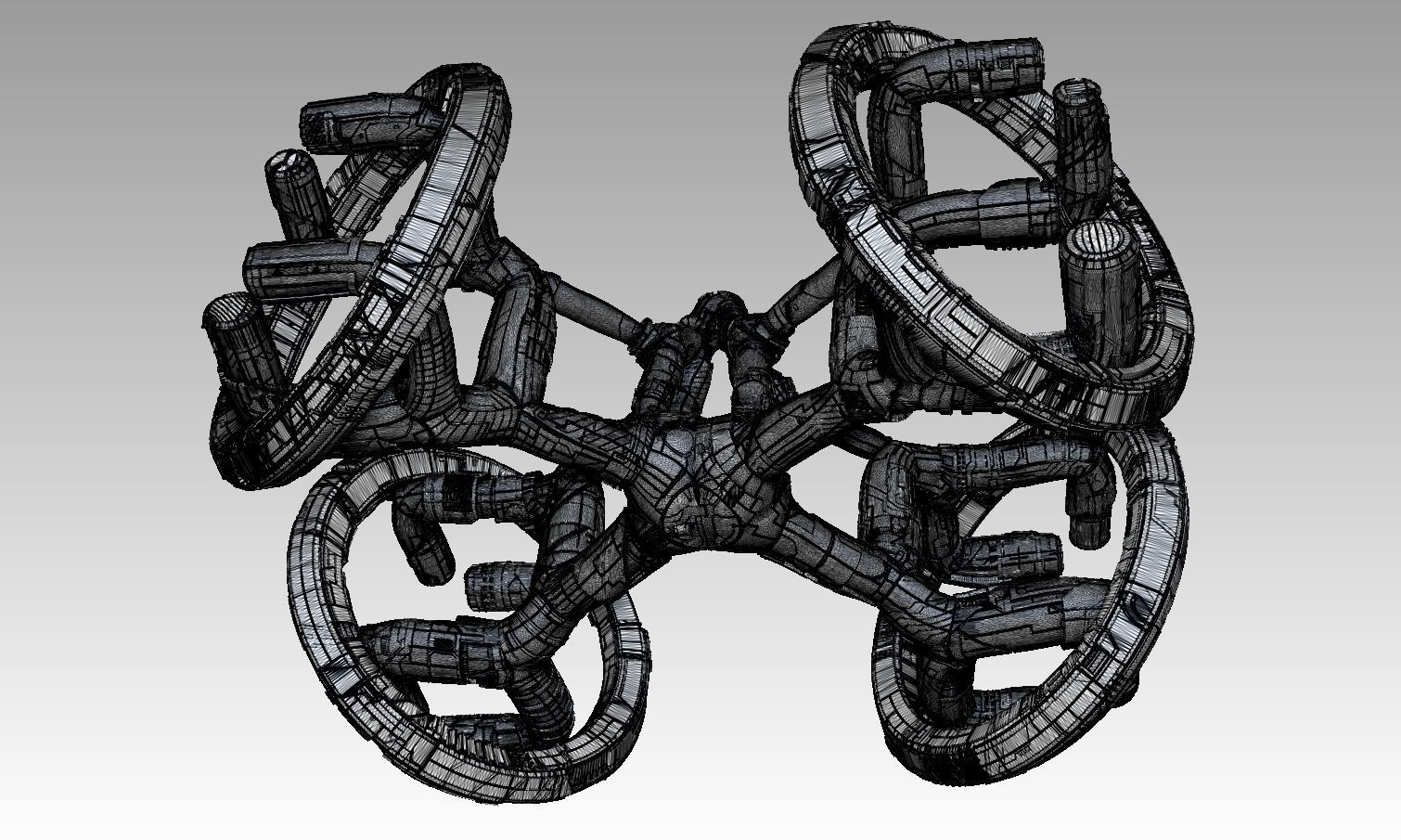 space equipment node 00124 3D model_11