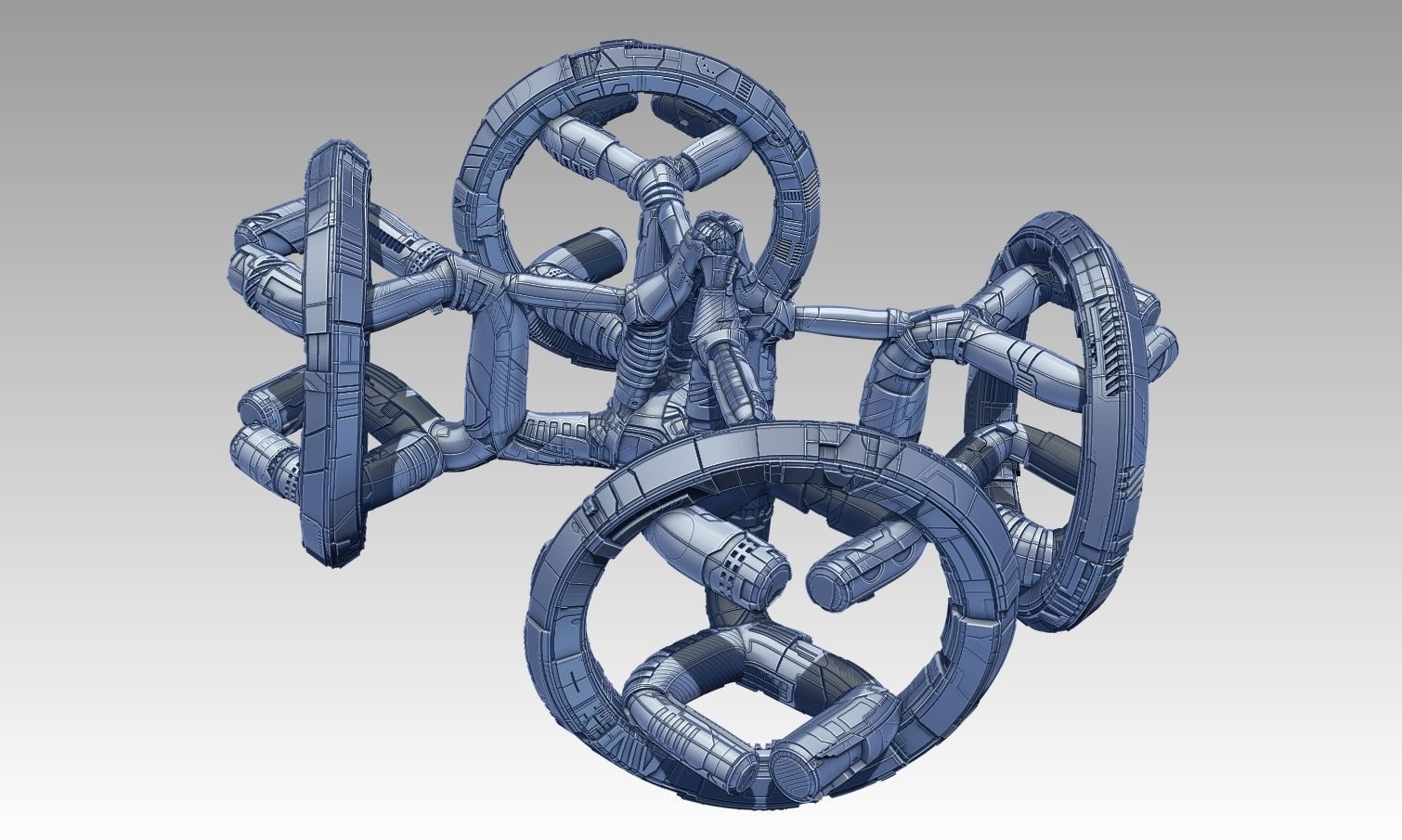 space equipment node 00124 3D model_22