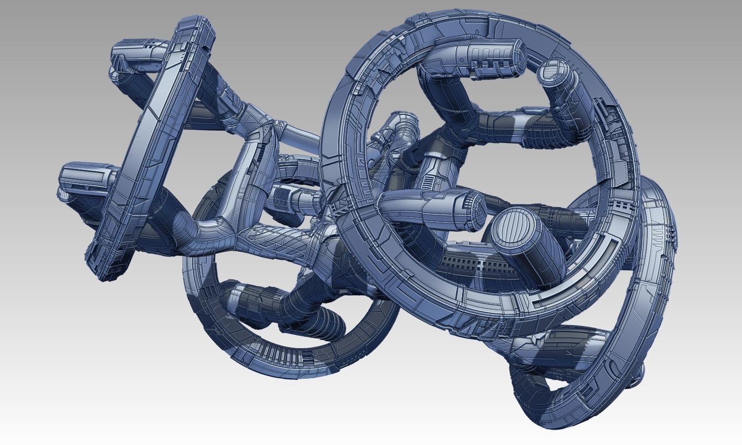 space equipment node 00124 3D model_13