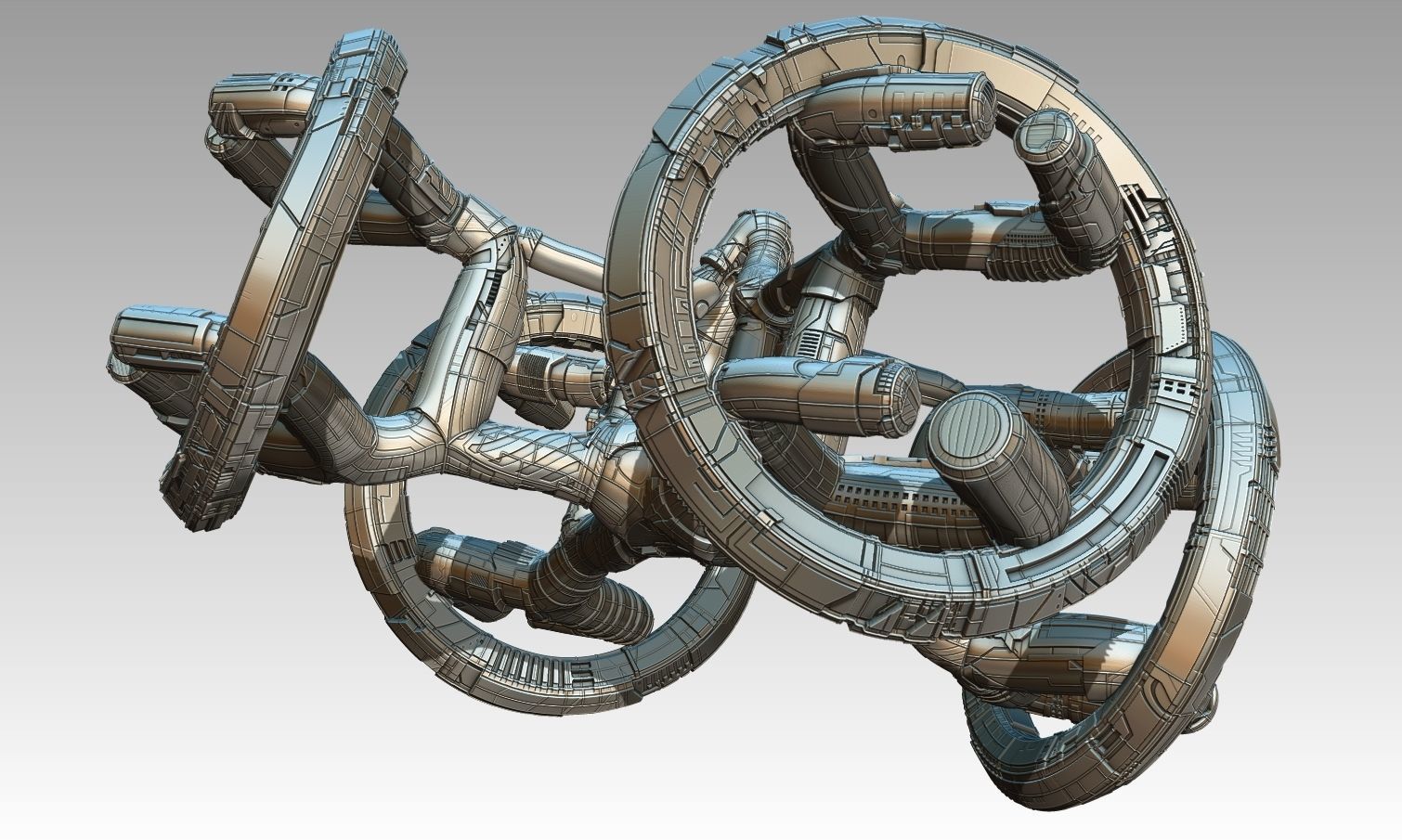 space equipment node 00124 3D model_12