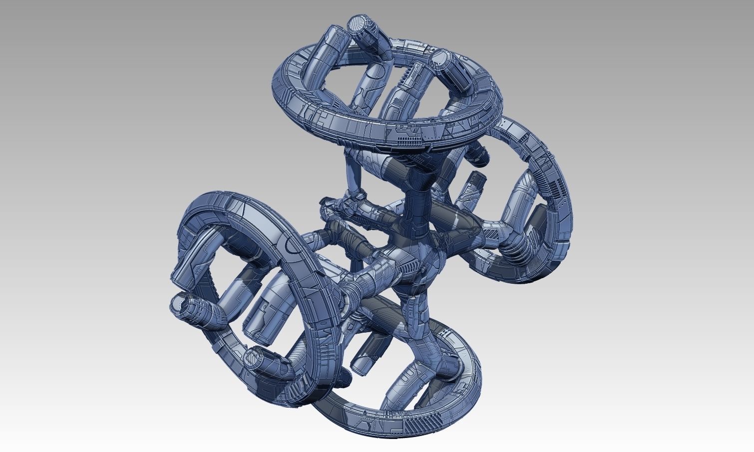 space equipment node 00124 3D model_16