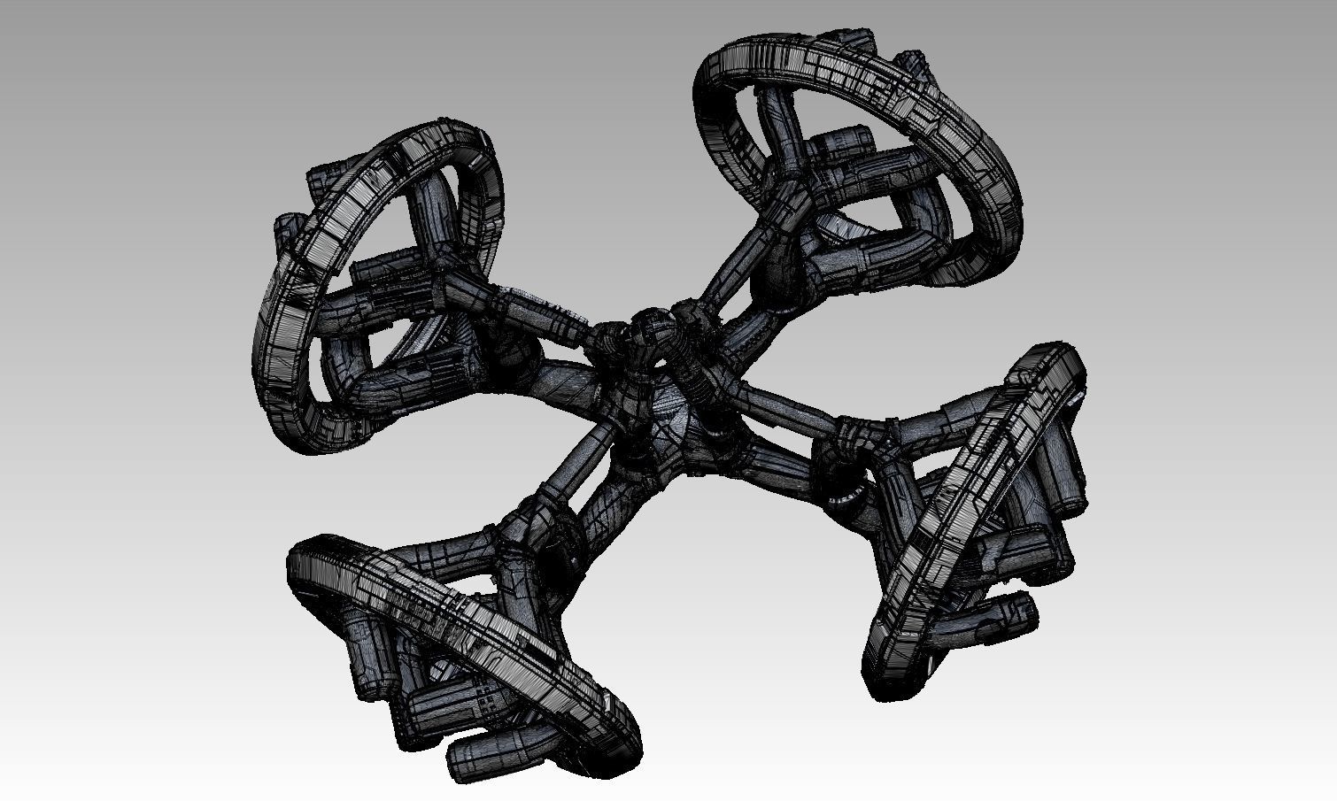 space equipment node 00124 3D model_8