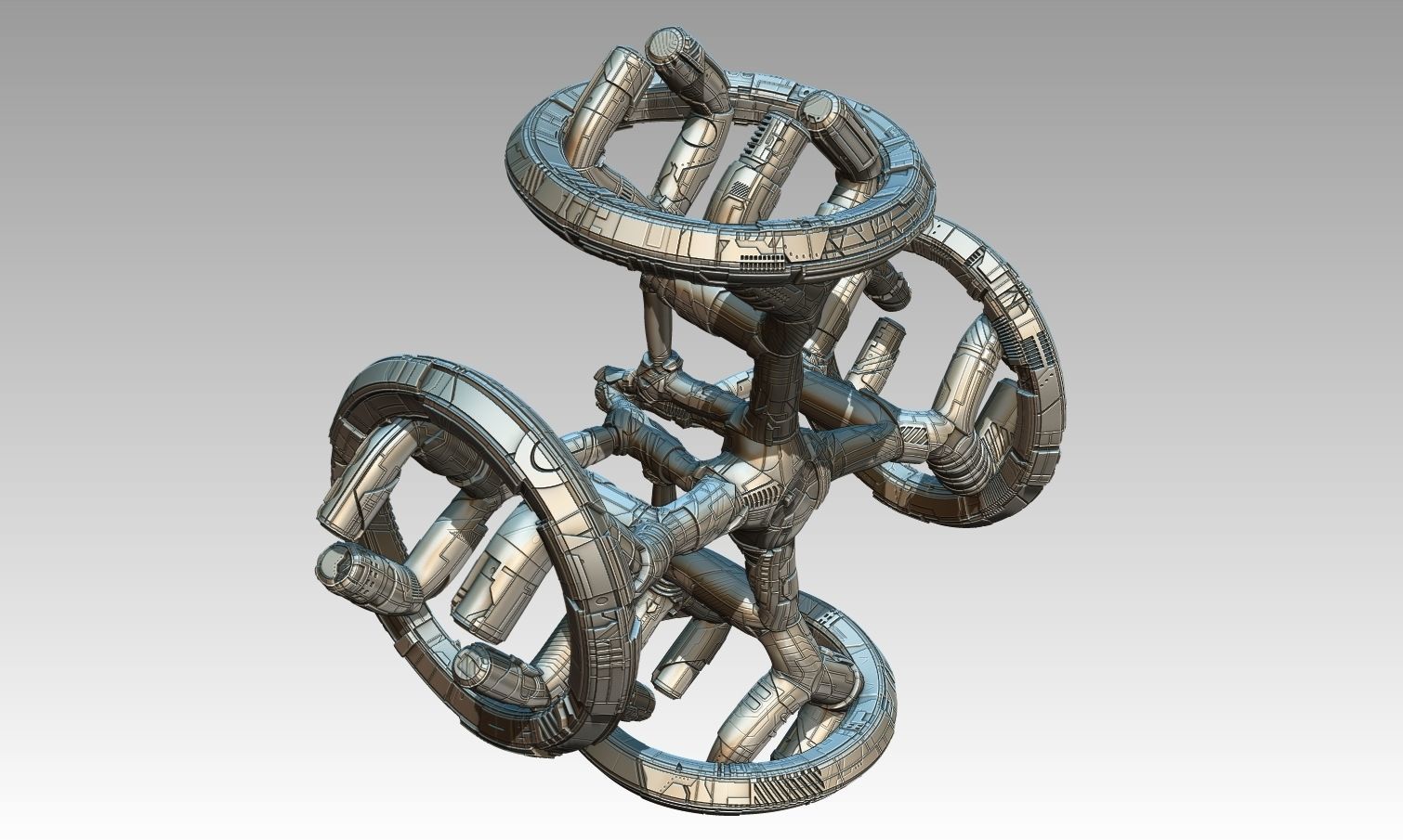 space equipment node 00124 3D model_15