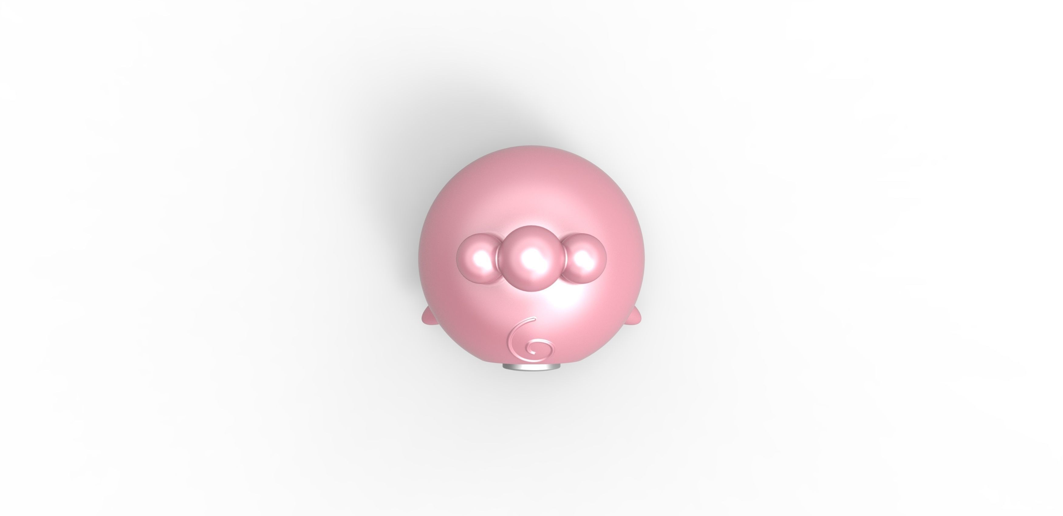 Igglybuff orb 3D print model_4
