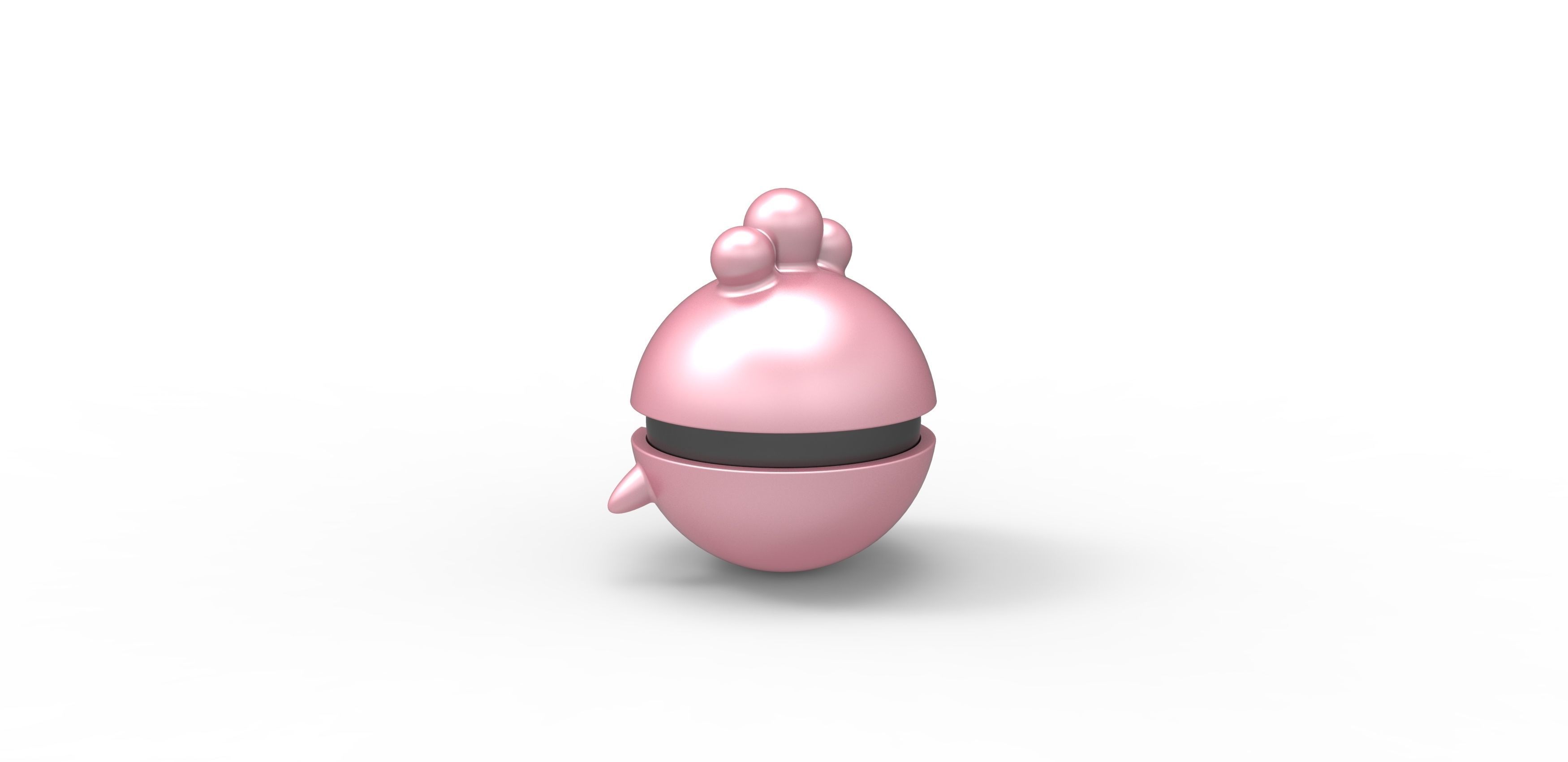 Igglybuff orb 3D print model_7
