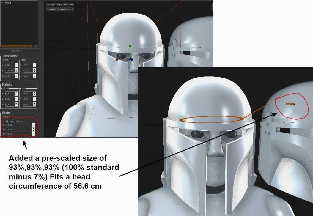Star Wars TCW S2 - Pre Vizsla and Deathwatch Helmet 3D print model_24