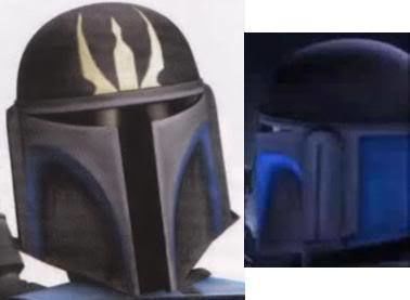 Star Wars TCW S2 - Pre Vizsla and Deathwatch Helmet 3D print model_11