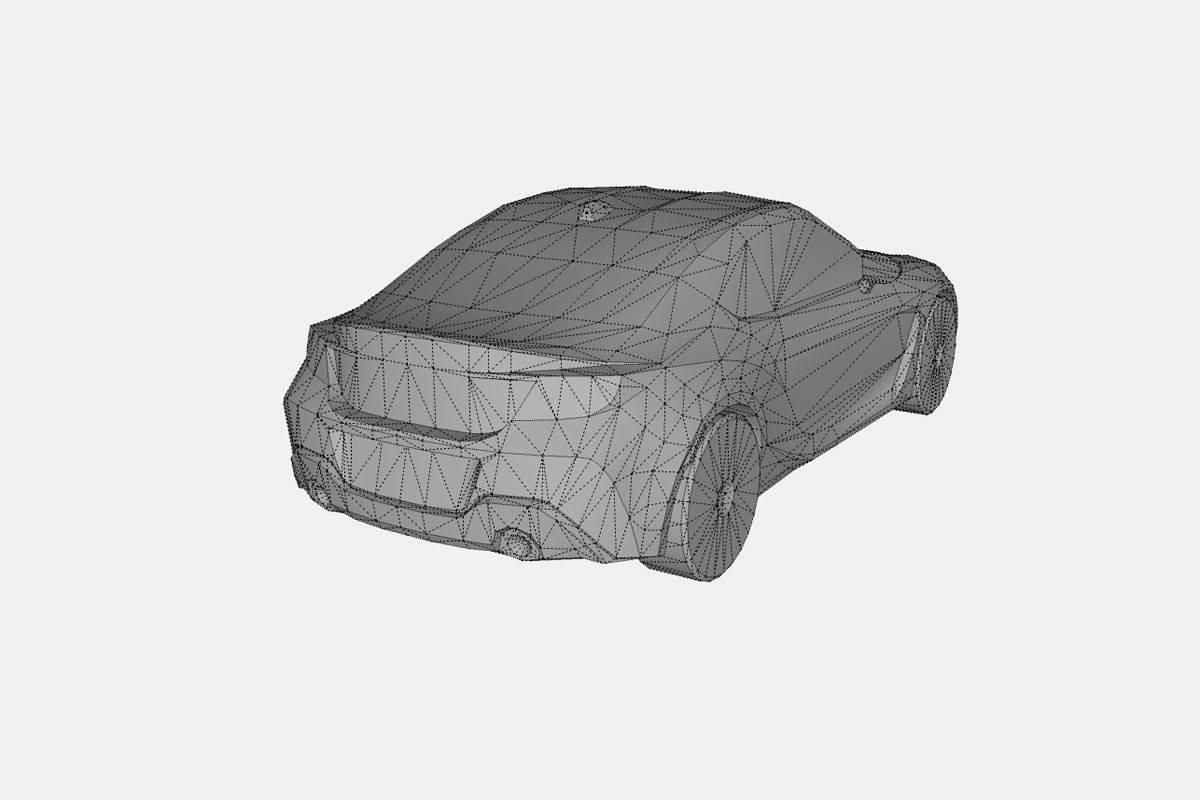 Toyota GR 86 2022 Low-poly 3D model_19