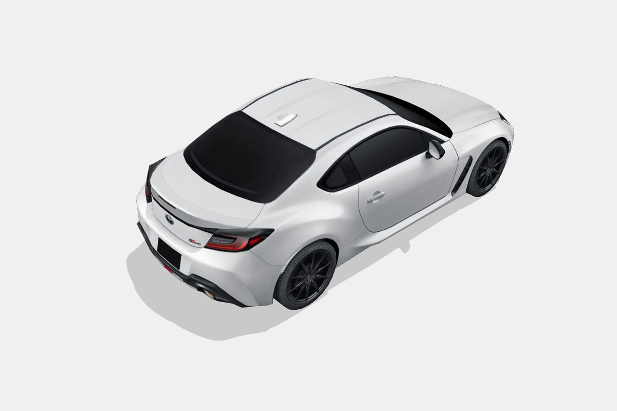 Toyota GR 86 2022 Low-poly 3D model_12