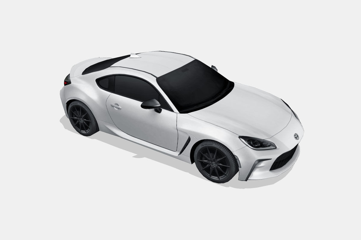 Toyota GR 86 2022 Low-poly 3D model_14