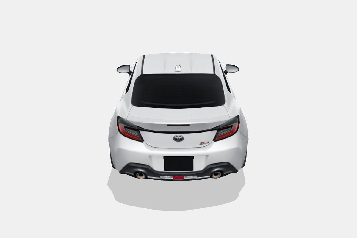 Toyota GR 86 2022 Low-poly 3D model_9