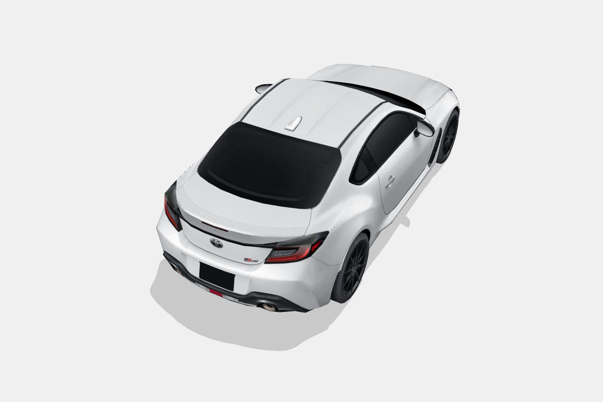 Toyota GR 86 2022 Low-poly 3D model_10