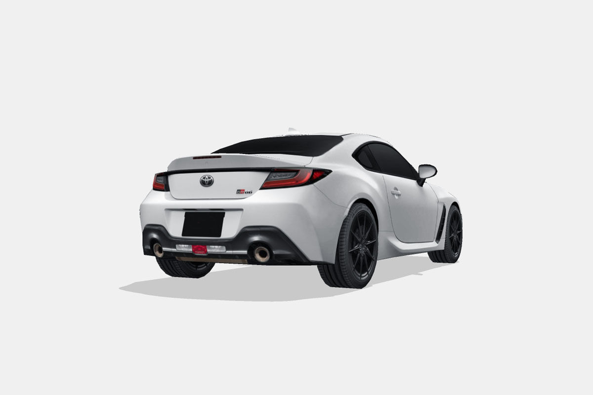 Toyota GR 86 2022 Low-poly 3D model_11