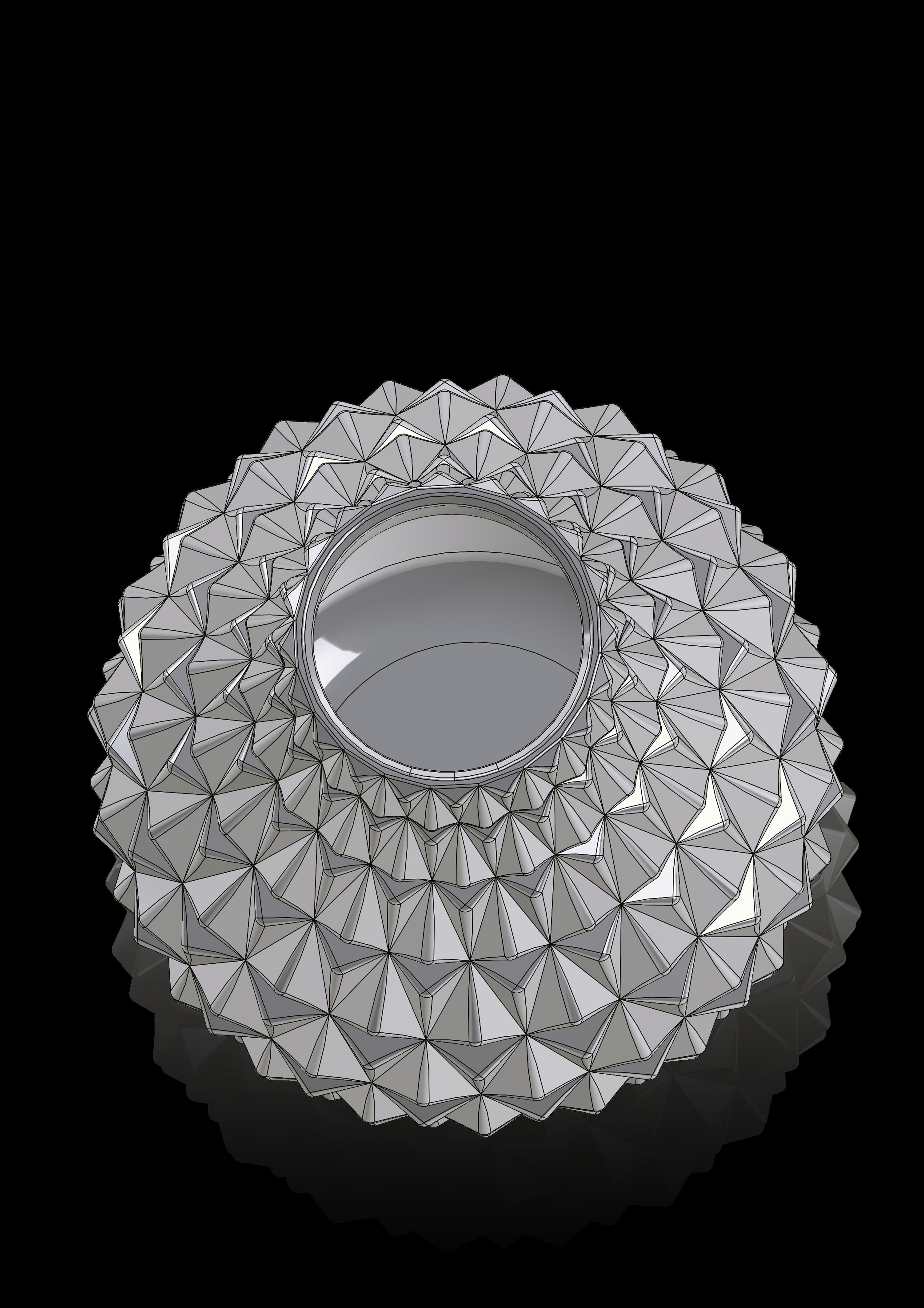 vaselepel triangular vase 3D print model_5