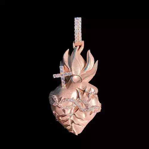 sacred Heart of Jesus pendant