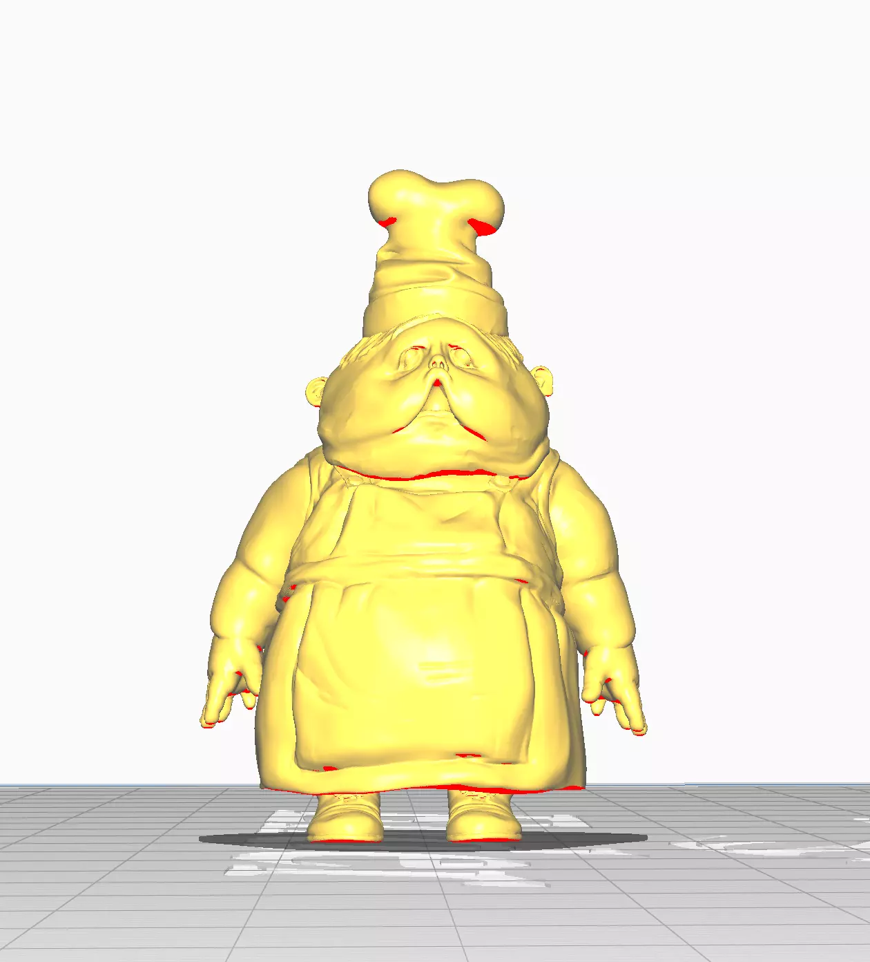 LITTLE NIGHTMARES CHEF 3D print model_0