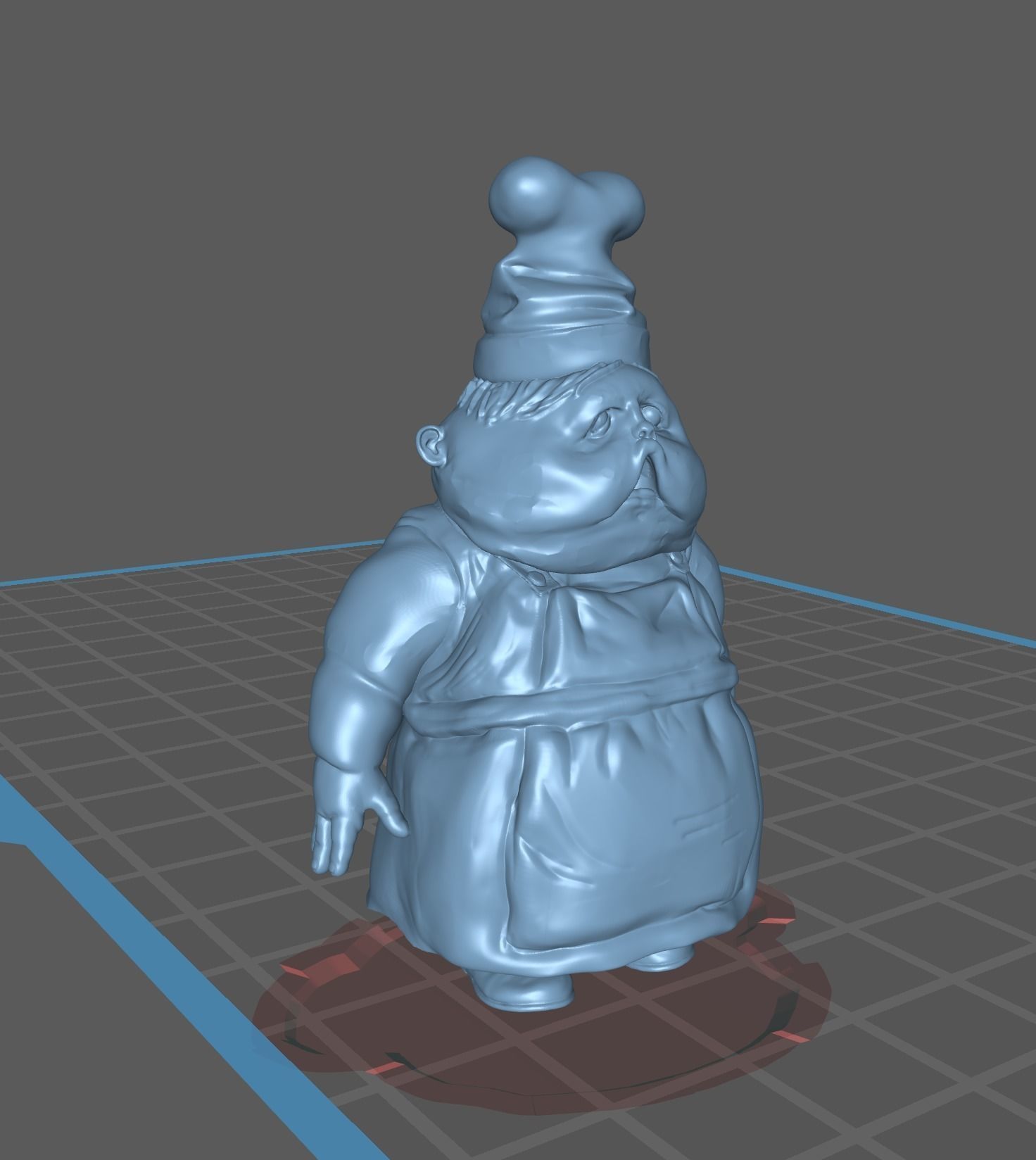 LITTLE NIGHTMARES CHEF 3D print model_1