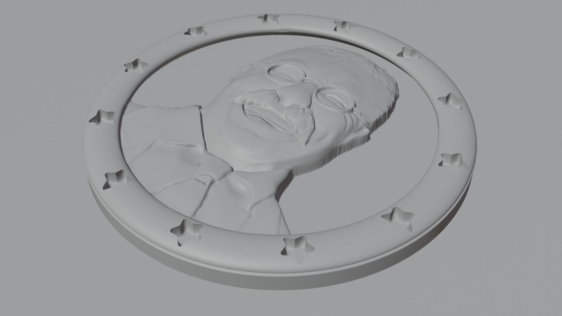 Teddy Roosevelt 3D print model_2