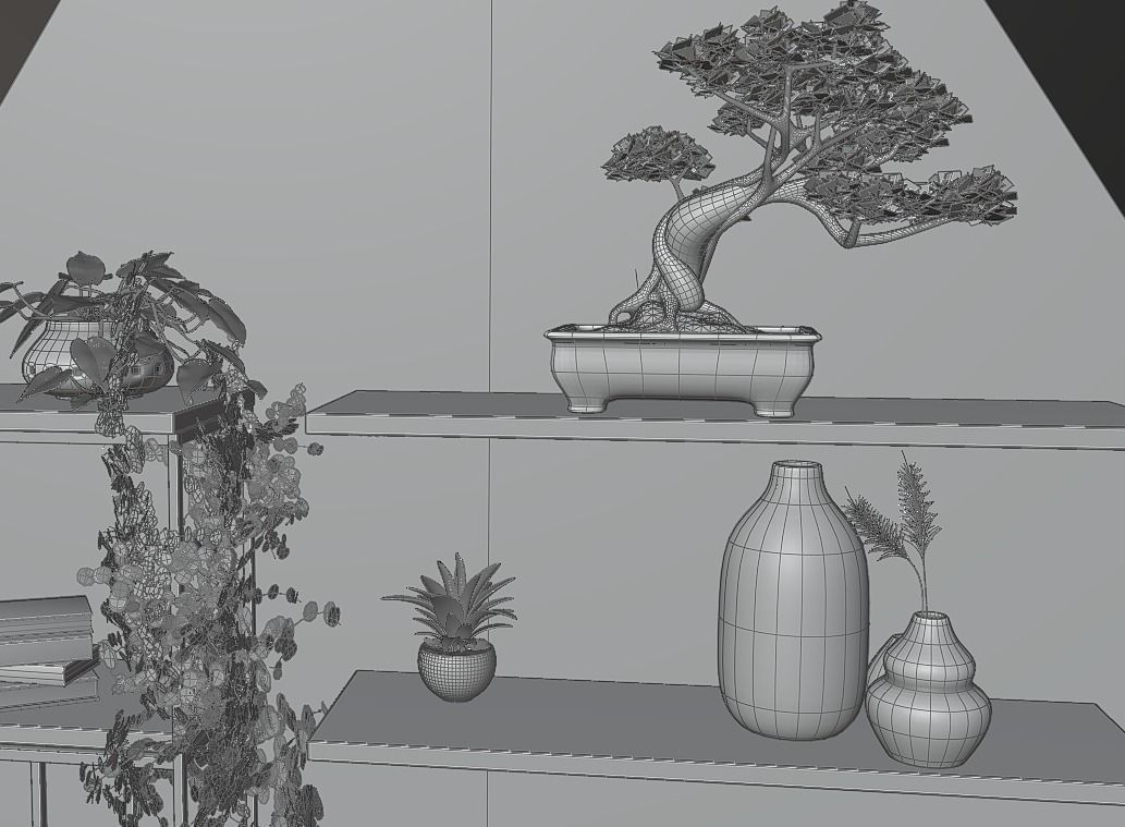 Modern Cabin V2 Low-poly 3D model_11