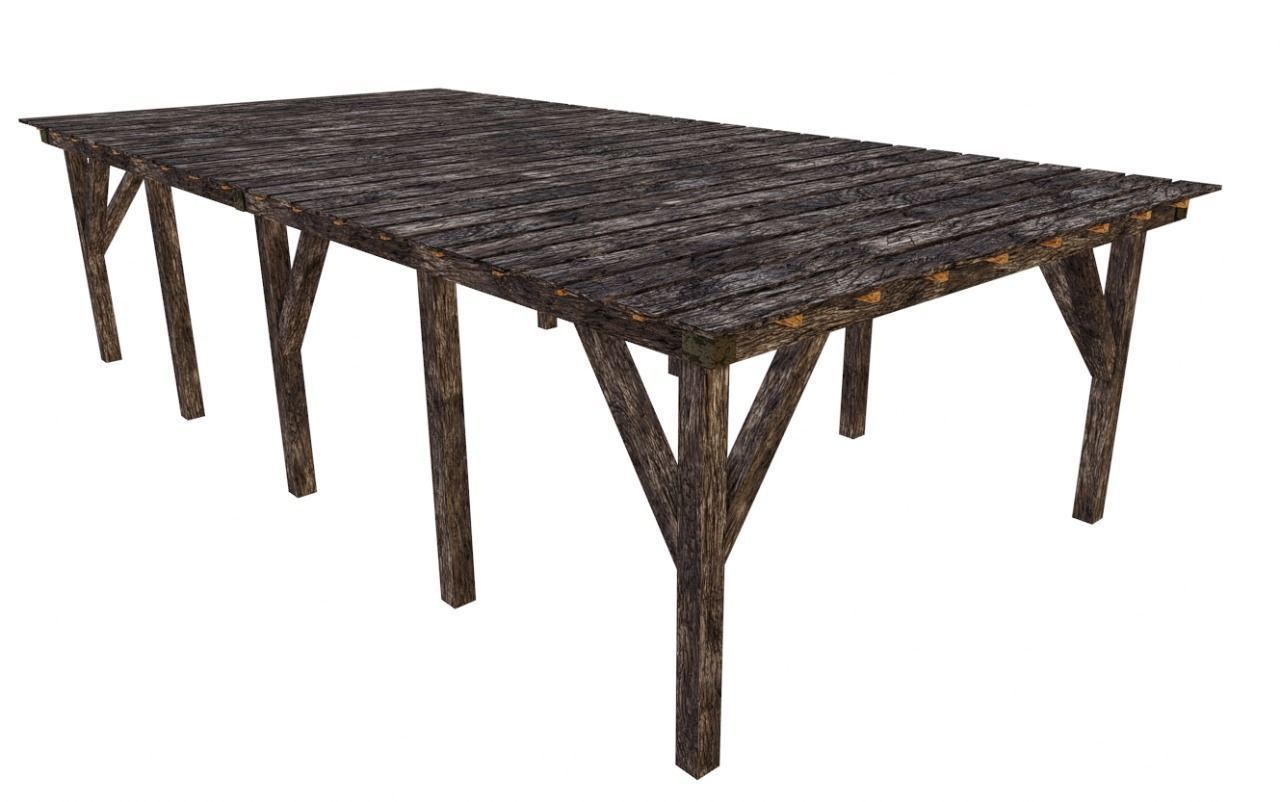 Modern Cabin V2 Low-poly 3D model_26