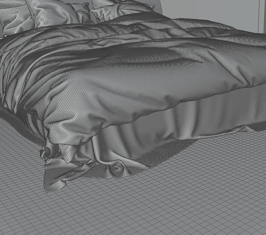 Modern Cabin V2 Low-poly 3D model_8