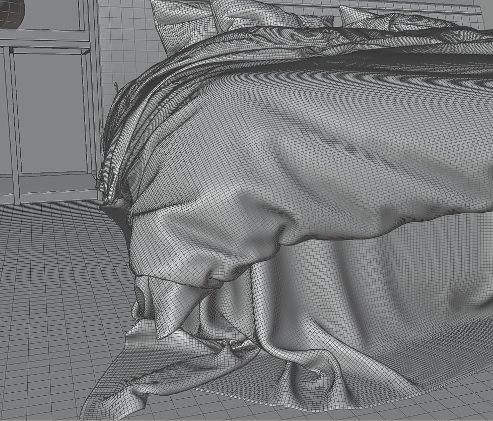 Modern Cabin V2 Low-poly 3D model_9