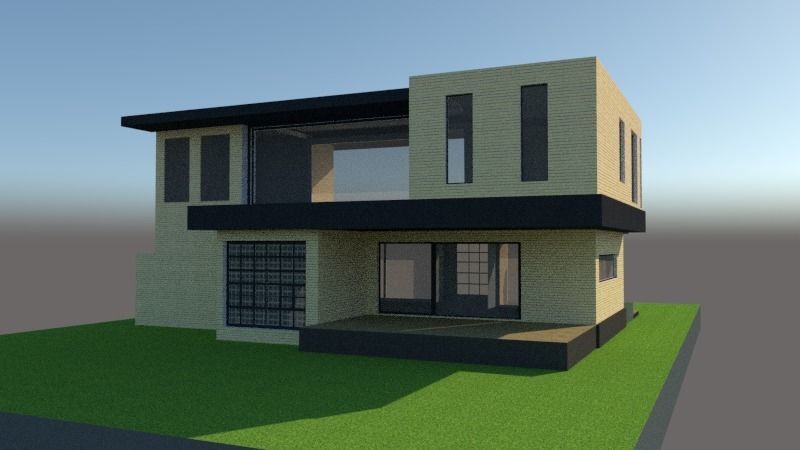 Luxury House 3D print model_3