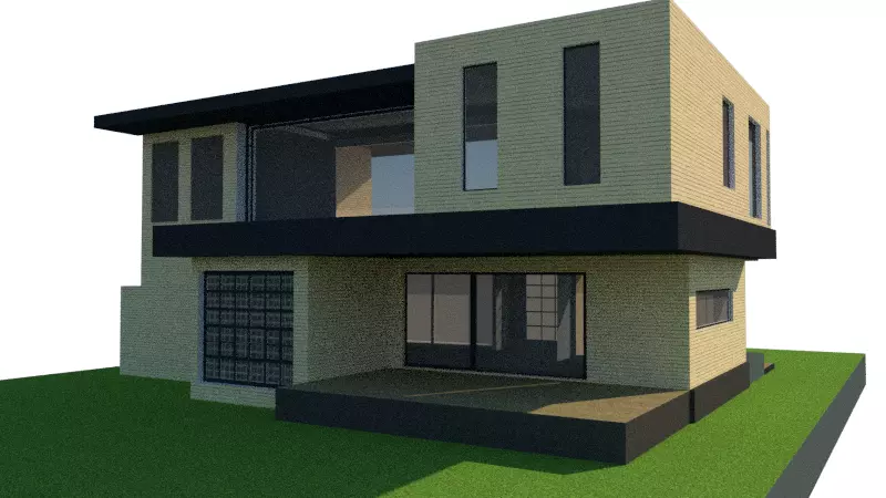 Luxury House 3D print model_0