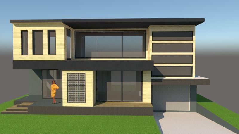 Luxury House 3D print model_2