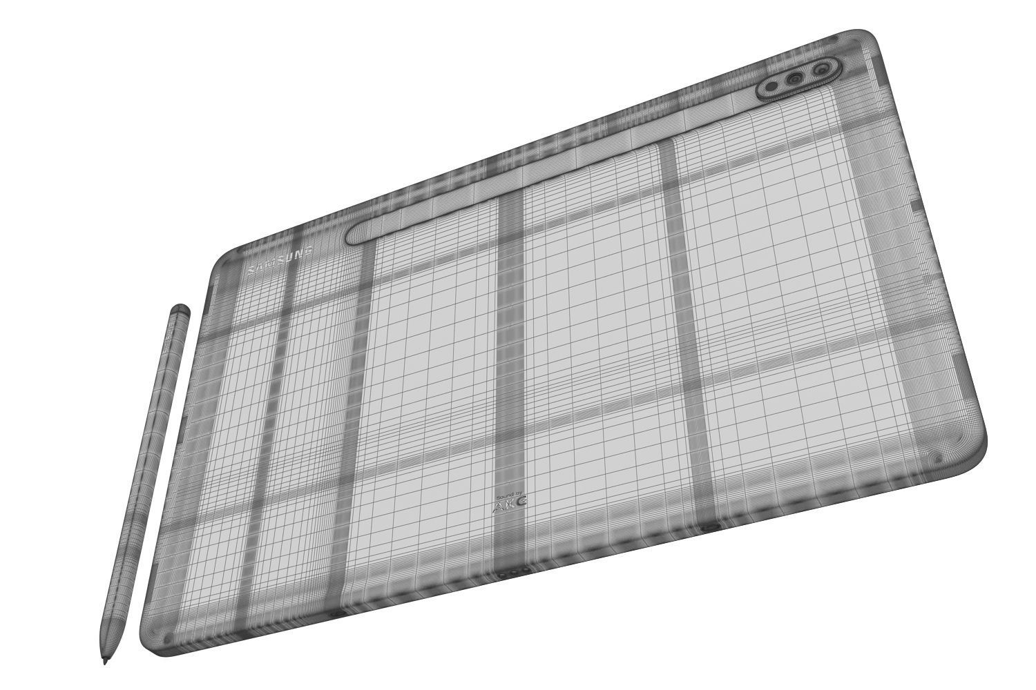 Samsung Galaxy Tab S8 and Galaxy S22 Collection 3D model_64