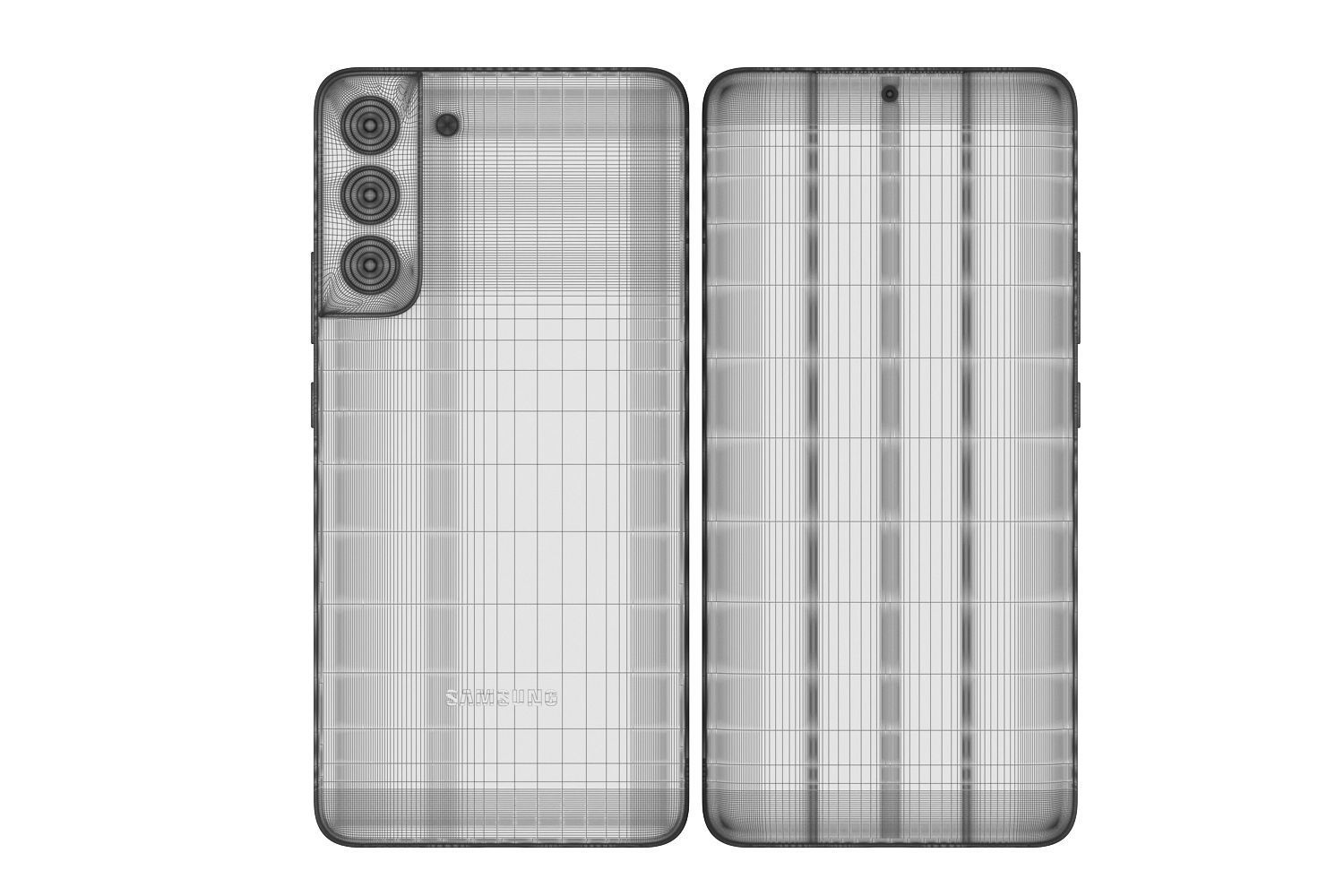 Samsung Galaxy Tab S8 and Galaxy S22 Collection 3D model_21