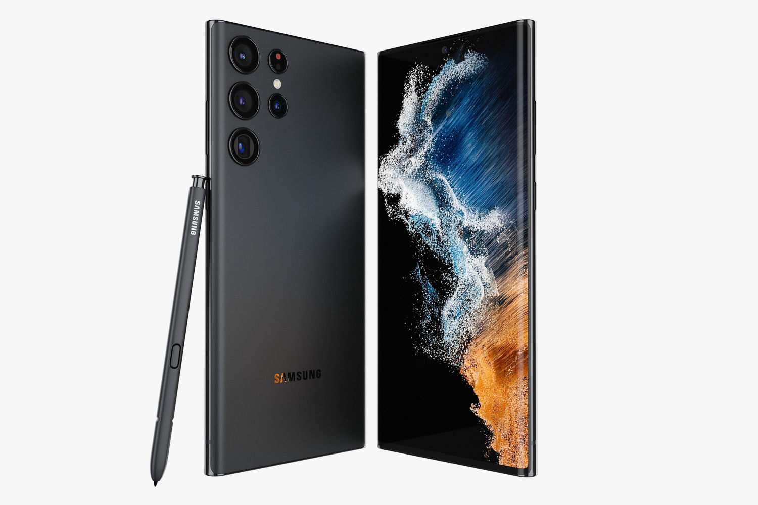 Samsung Galaxy Tab S8 and Galaxy S22 Collection 3D model_48