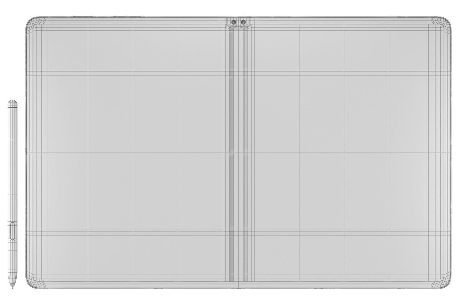 Samsung Galaxy Tab S8 and Galaxy S22 Collection 3D model_91