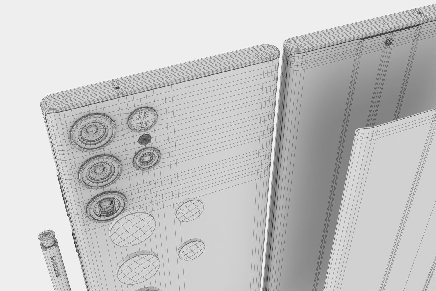 Samsung Galaxy Tab S8 and Galaxy S22 Collection 3D model_41