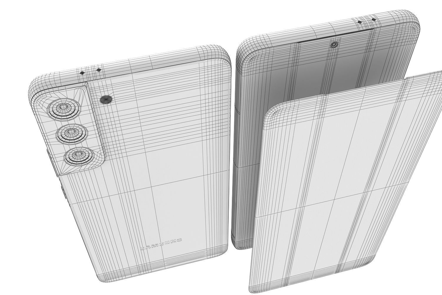 Samsung Galaxy Tab S8 and Galaxy S22 Collection 3D model_24