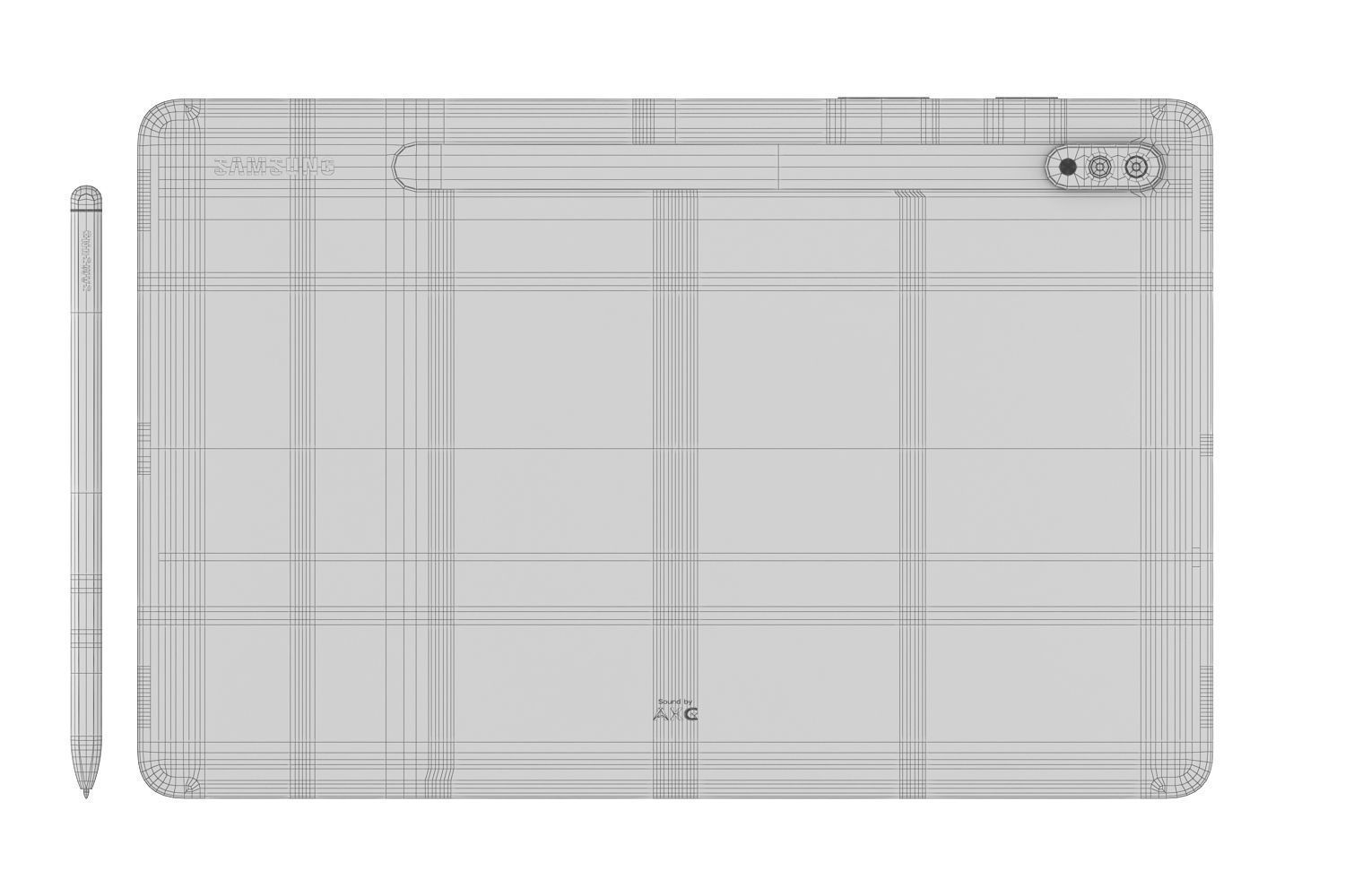 Samsung Galaxy Tab S8 and Galaxy S22 Collection 3D model_61