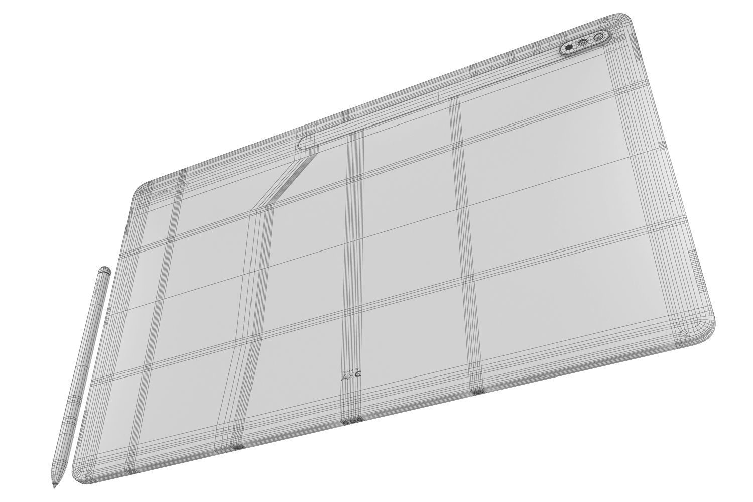 Samsung Galaxy Tab S8 and Galaxy S22 Collection 3D model_95