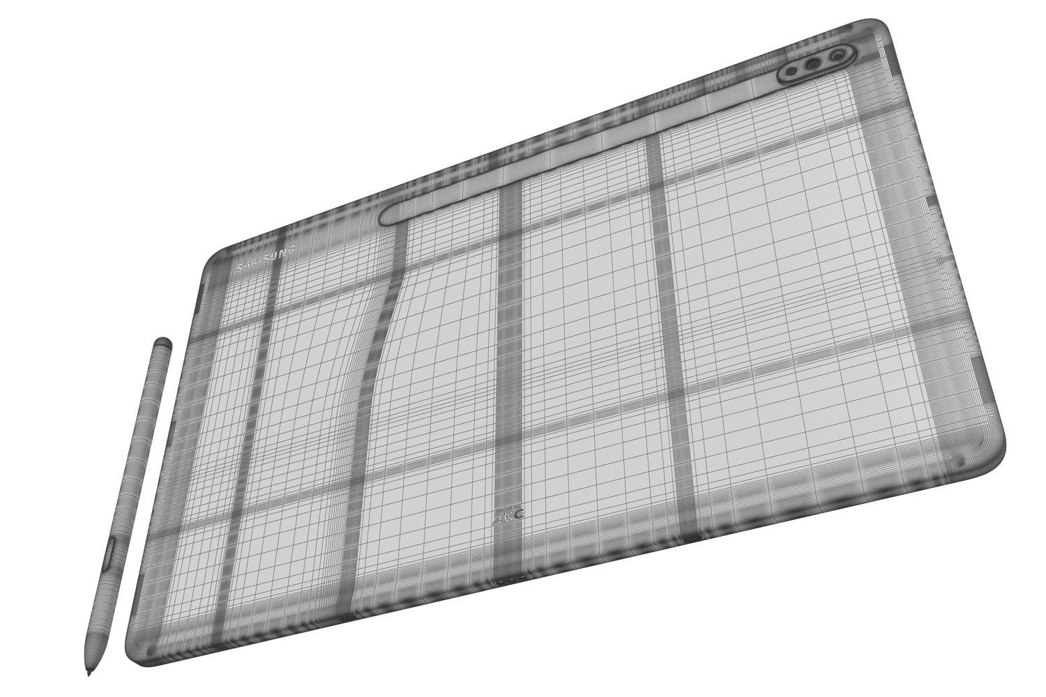 Samsung Galaxy Tab S8 and Galaxy S22 Collection 3D model_80