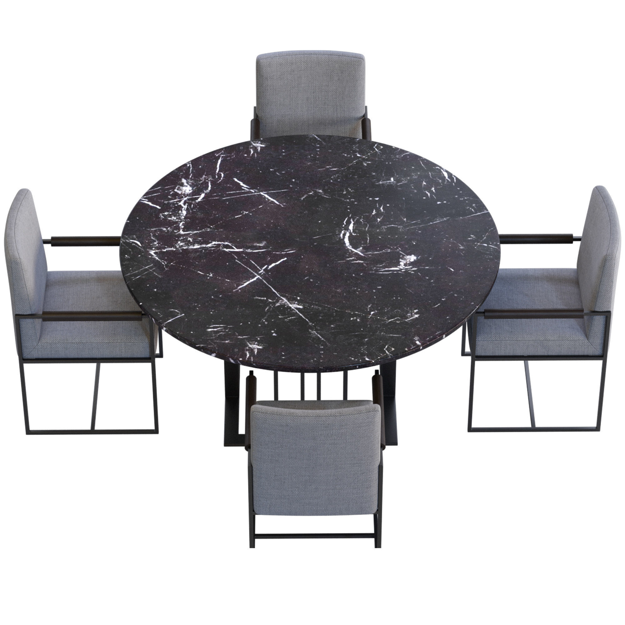 Charlie Table by Meridiani 3D model_8