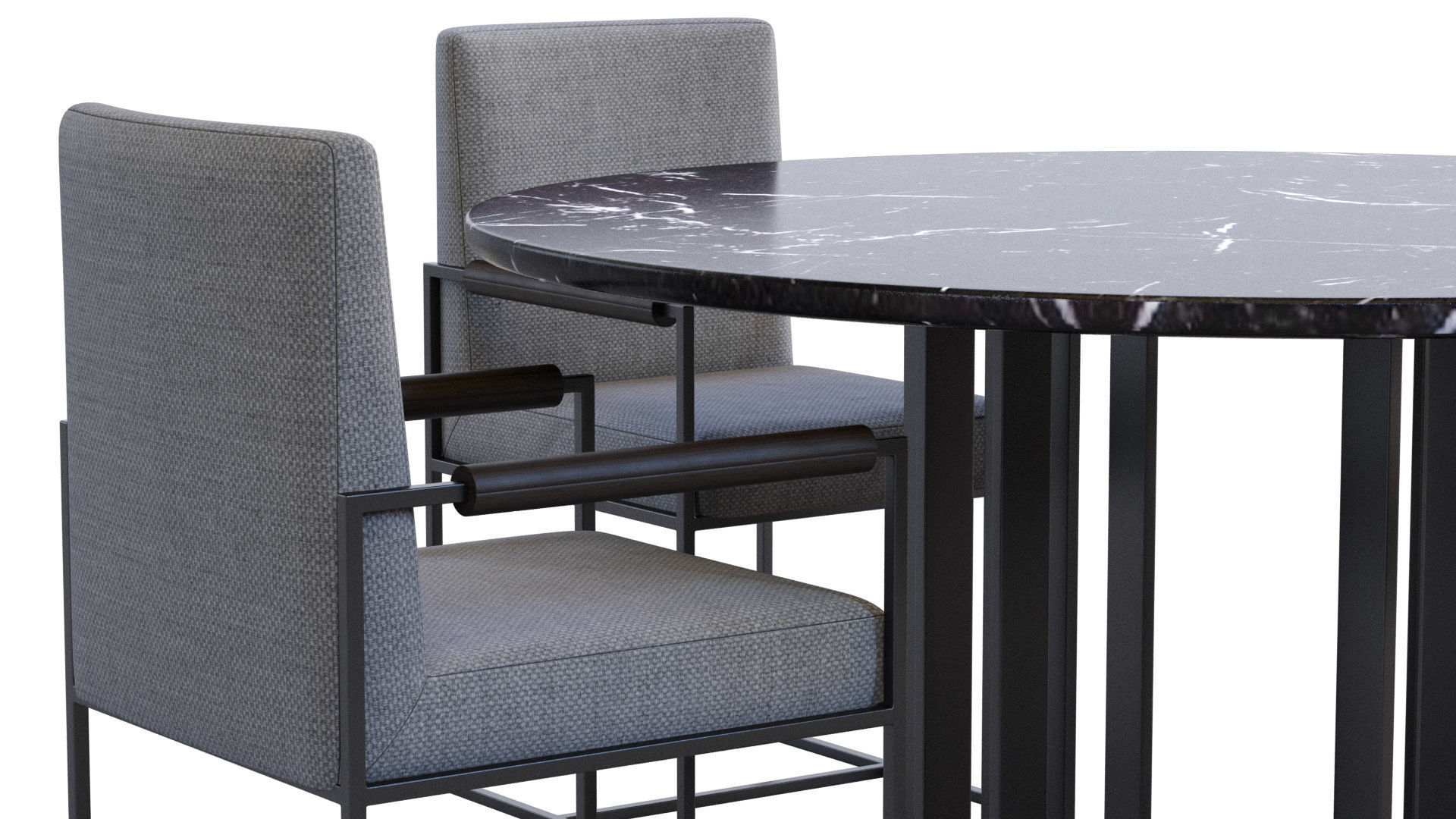 Charlie Table by Meridiani 3D model_12