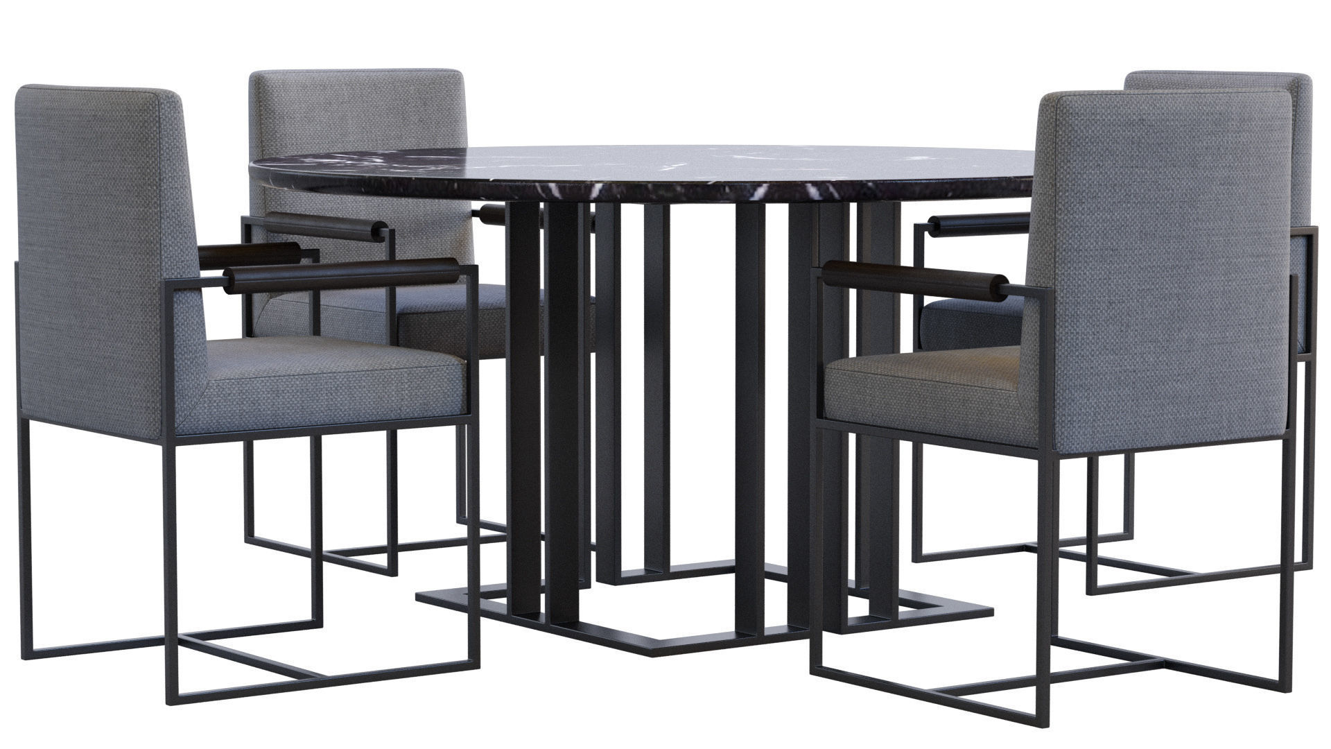 Charlie Table by Meridiani 3D model_10