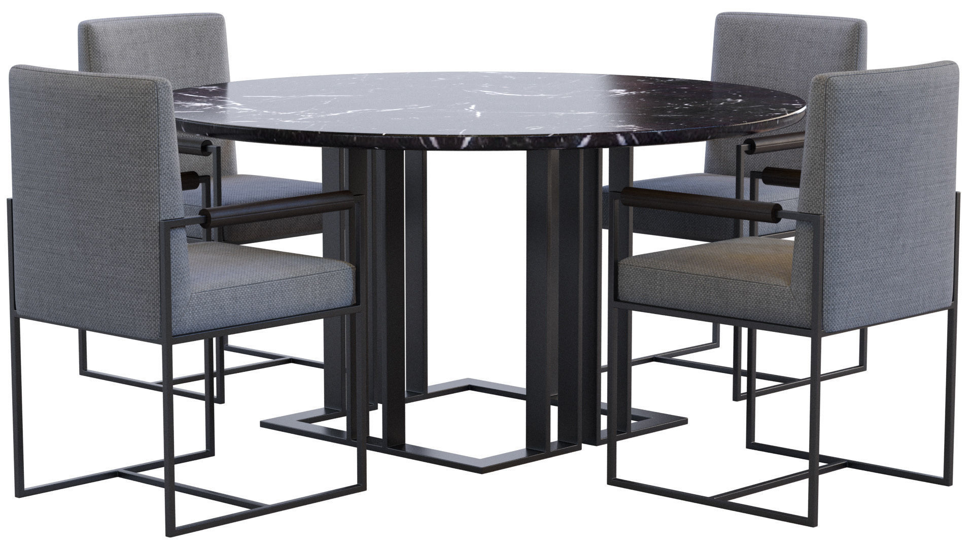 Charlie Table by Meridiani 3D model_3