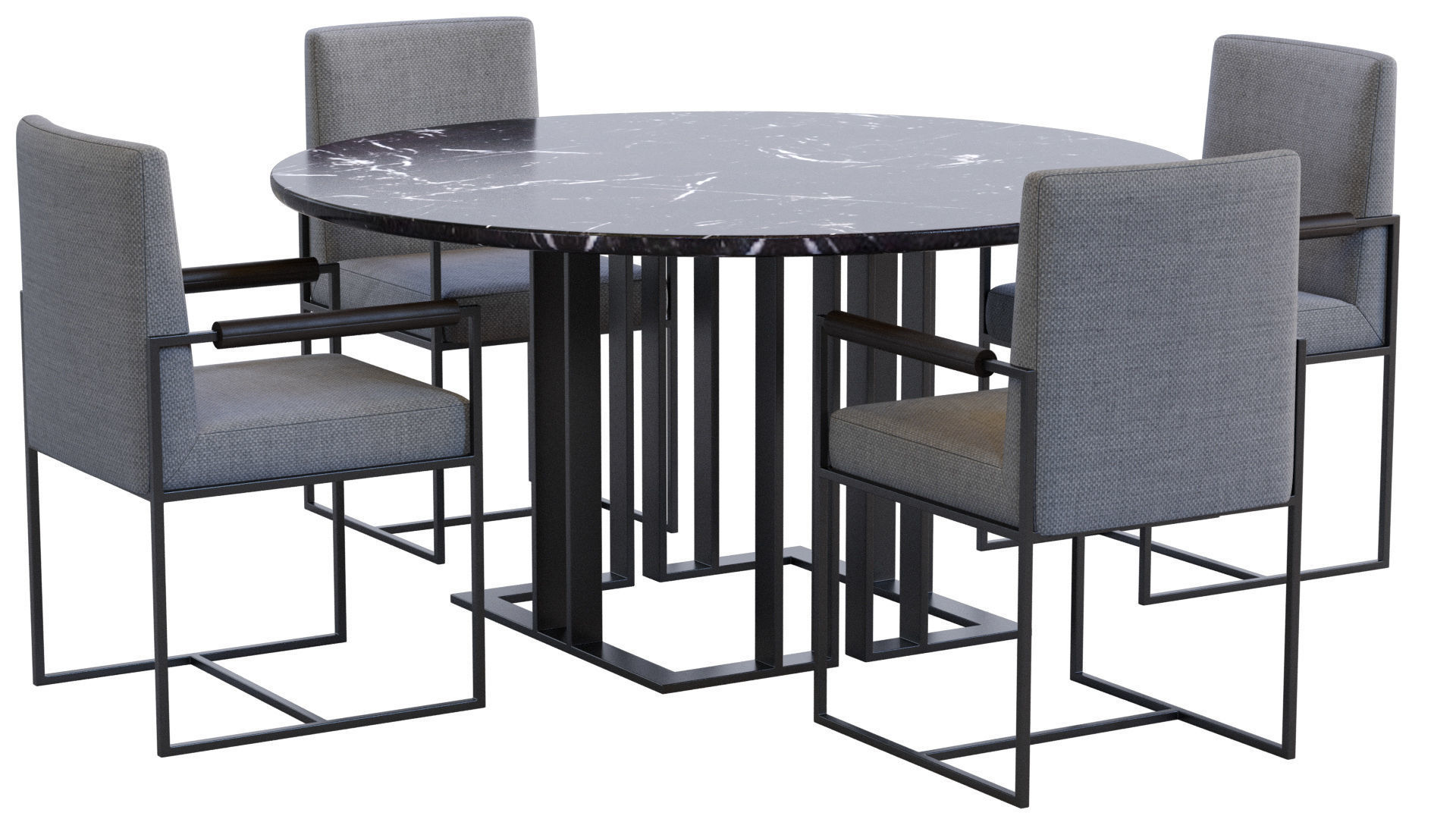 Charlie Table by Meridiani 3D model_2