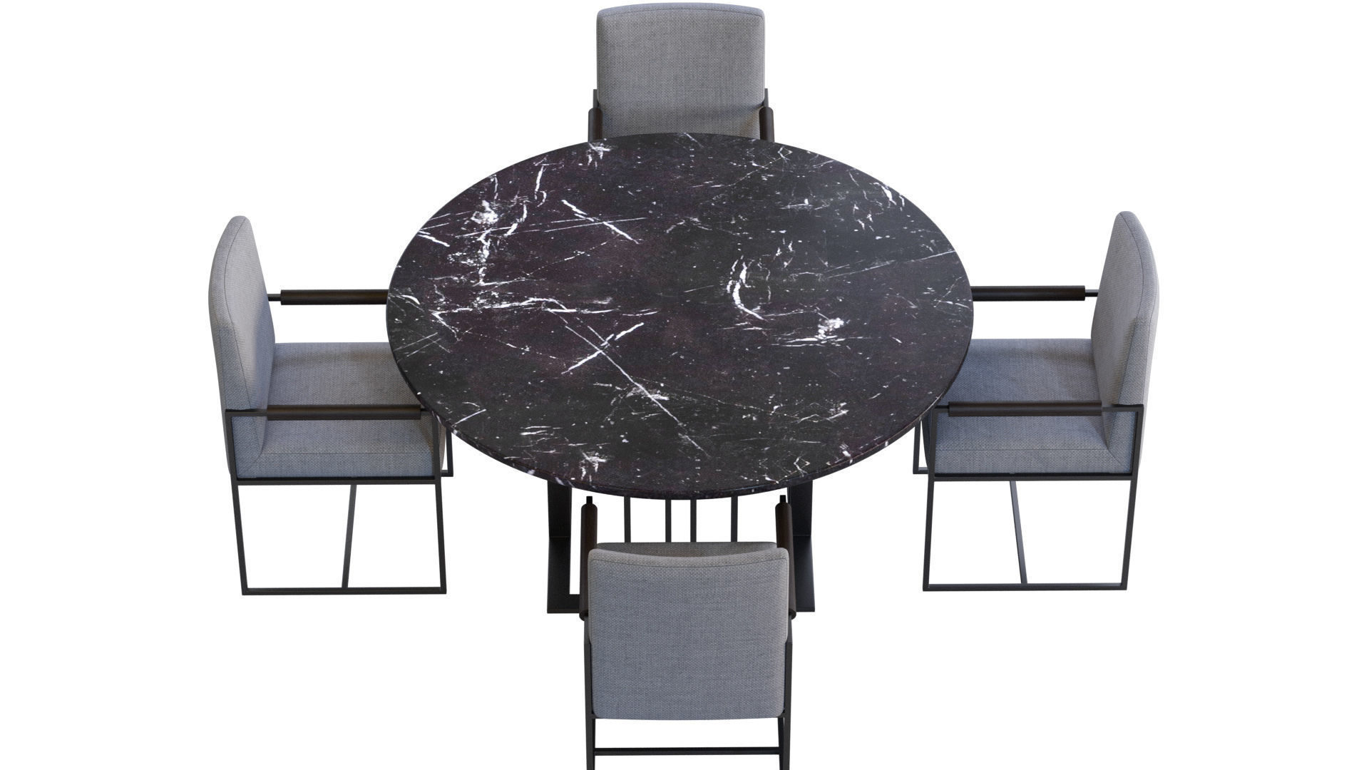 Charlie Table by Meridiani 3D model_11