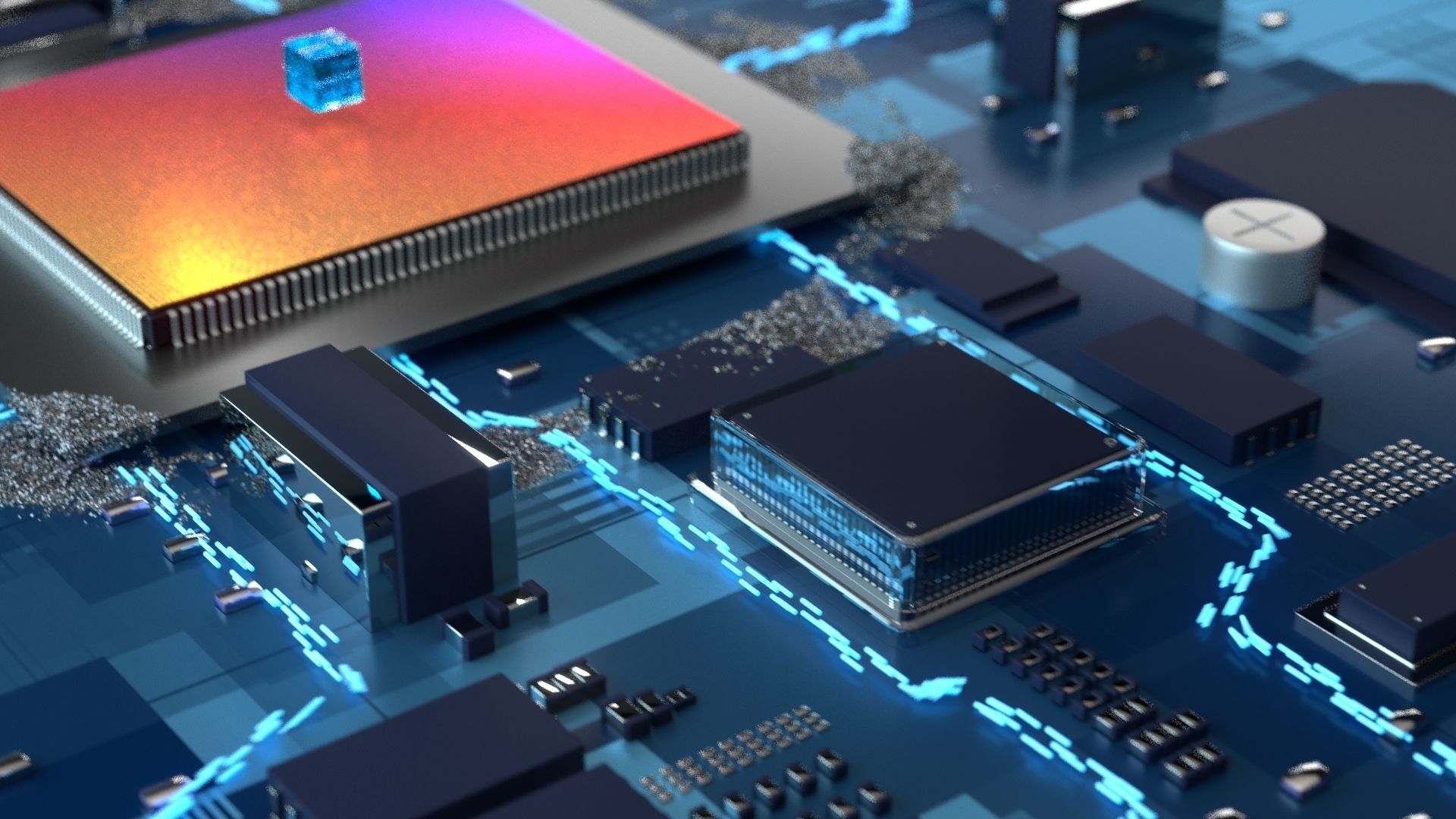 Integrated circuit 3D model_3