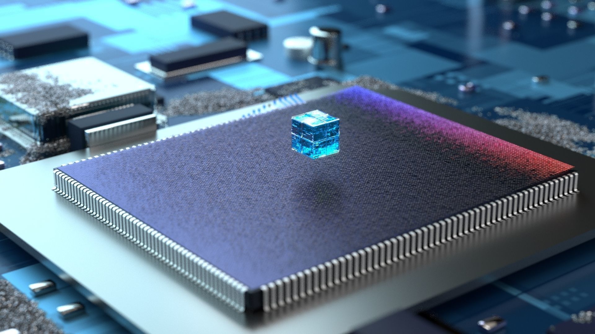 Integrated circuit 3D model_2