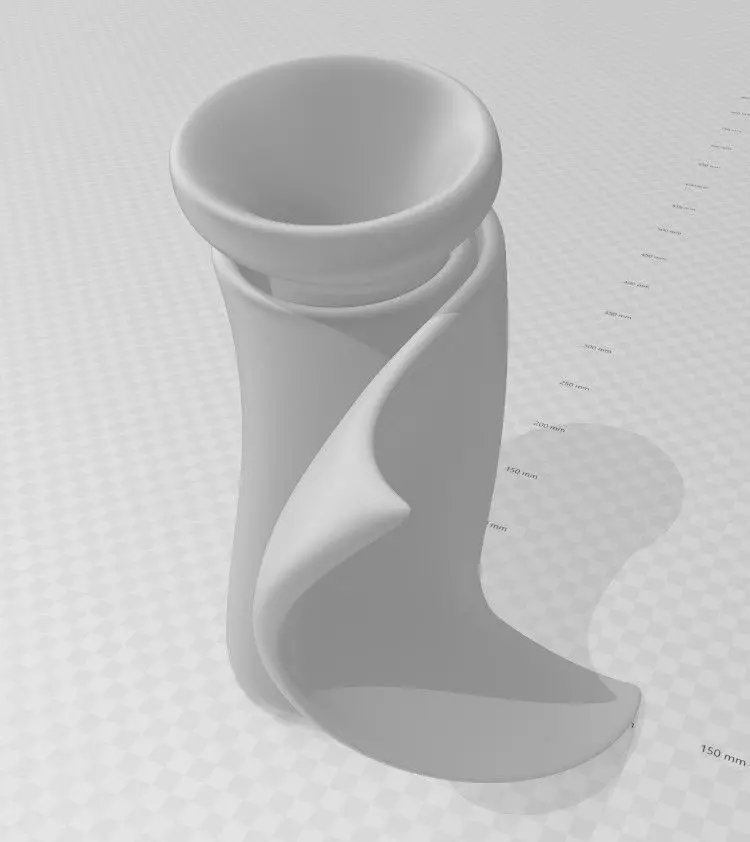 Roller Vase 3 3D model_0
